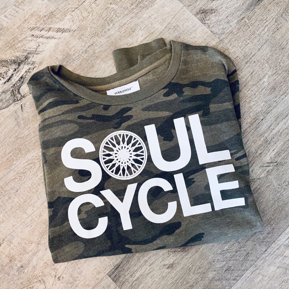 SUNDRY SOUL-CYCLE CAMOUFLAGE SWEATSHIRT - Picture 2 of 5